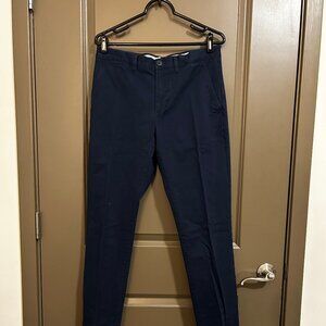 Lacoste Navy Chino Trousers